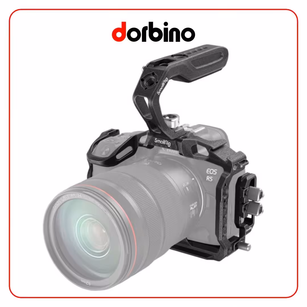 کیج اسمال ریگ SmallRig &quot;Black Mamba&quot; Camera Cage Kit for EOS R5 C, R5 &amp; R6 - فروشگاه دوربین دوربینو