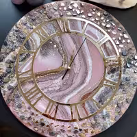 ساعت دیواری رزینی 