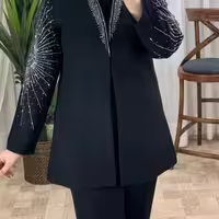 کت مجلسی مازاراتی درجه یک نگین کاری خورشید