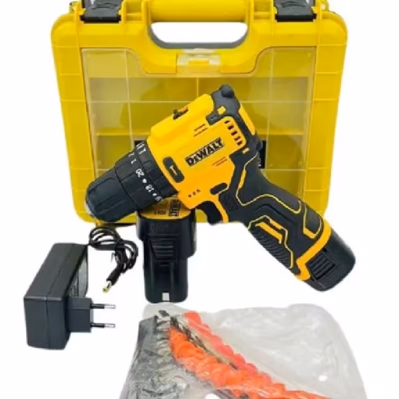 دریل شارژی 24 ولت موتور براشسل دیوالت 