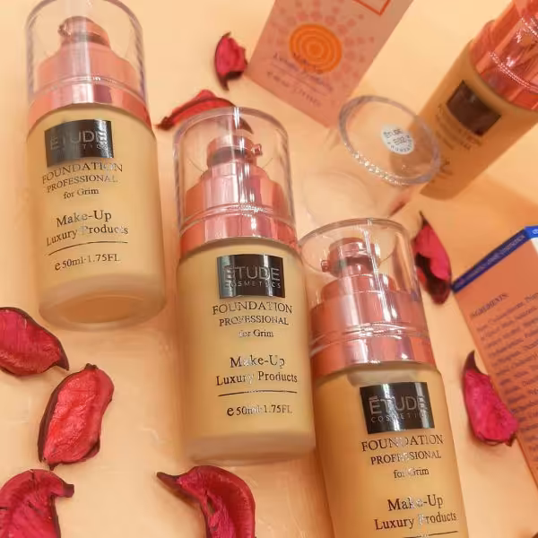 کرمپودر اتود شماره E01 مدل LUXURY PRODUCTS