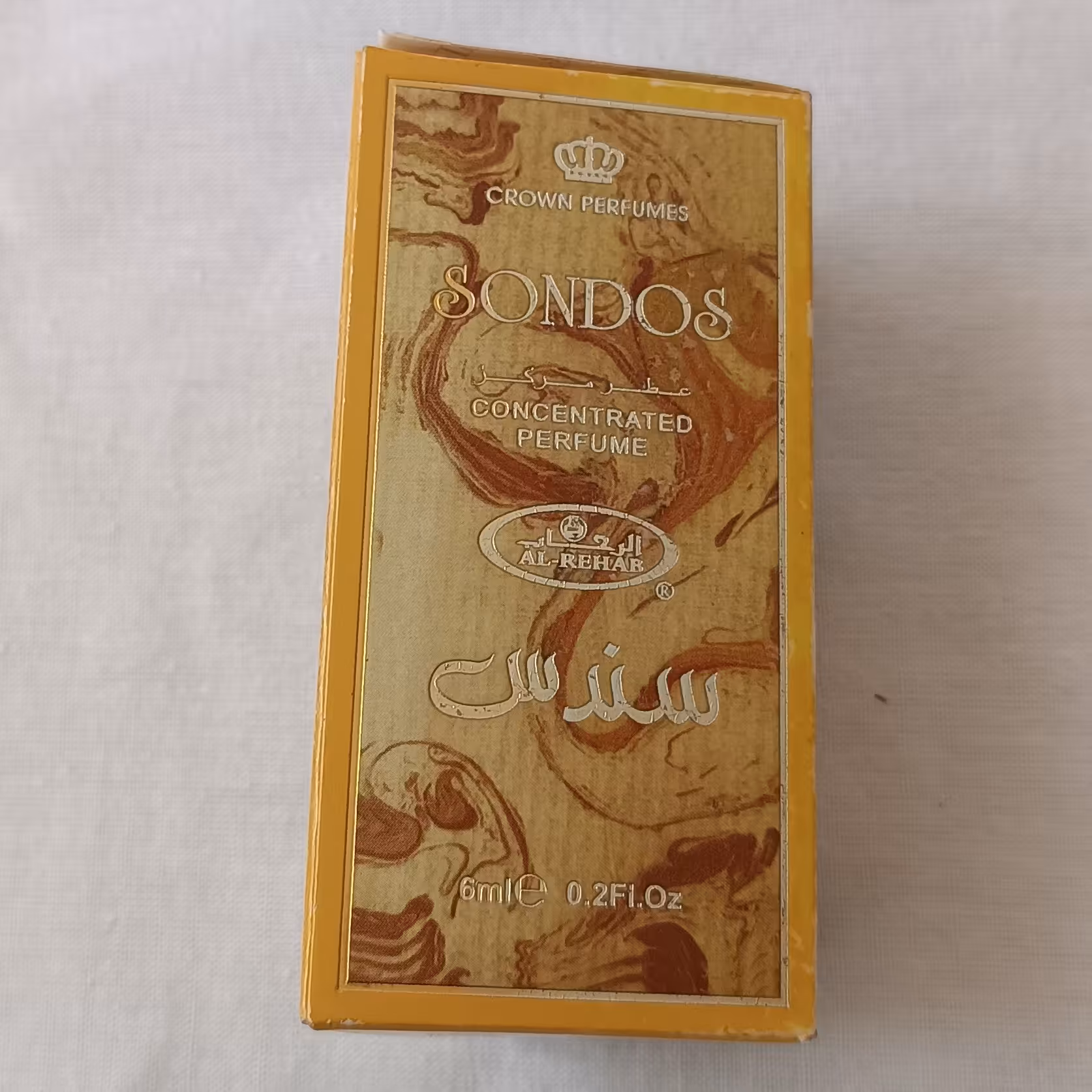 عطر عربی سندس  6میلی لیتری ساخت کشور امارات و شرکت الرحاب 