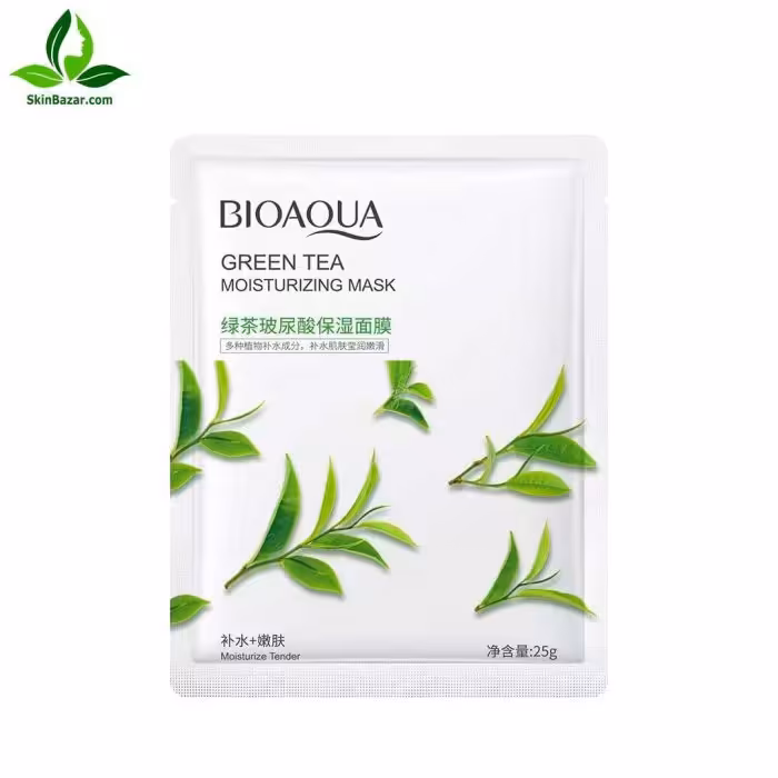 ماسک ورقه ای پپتاید و چای سبز بیوآکوا کد : 306