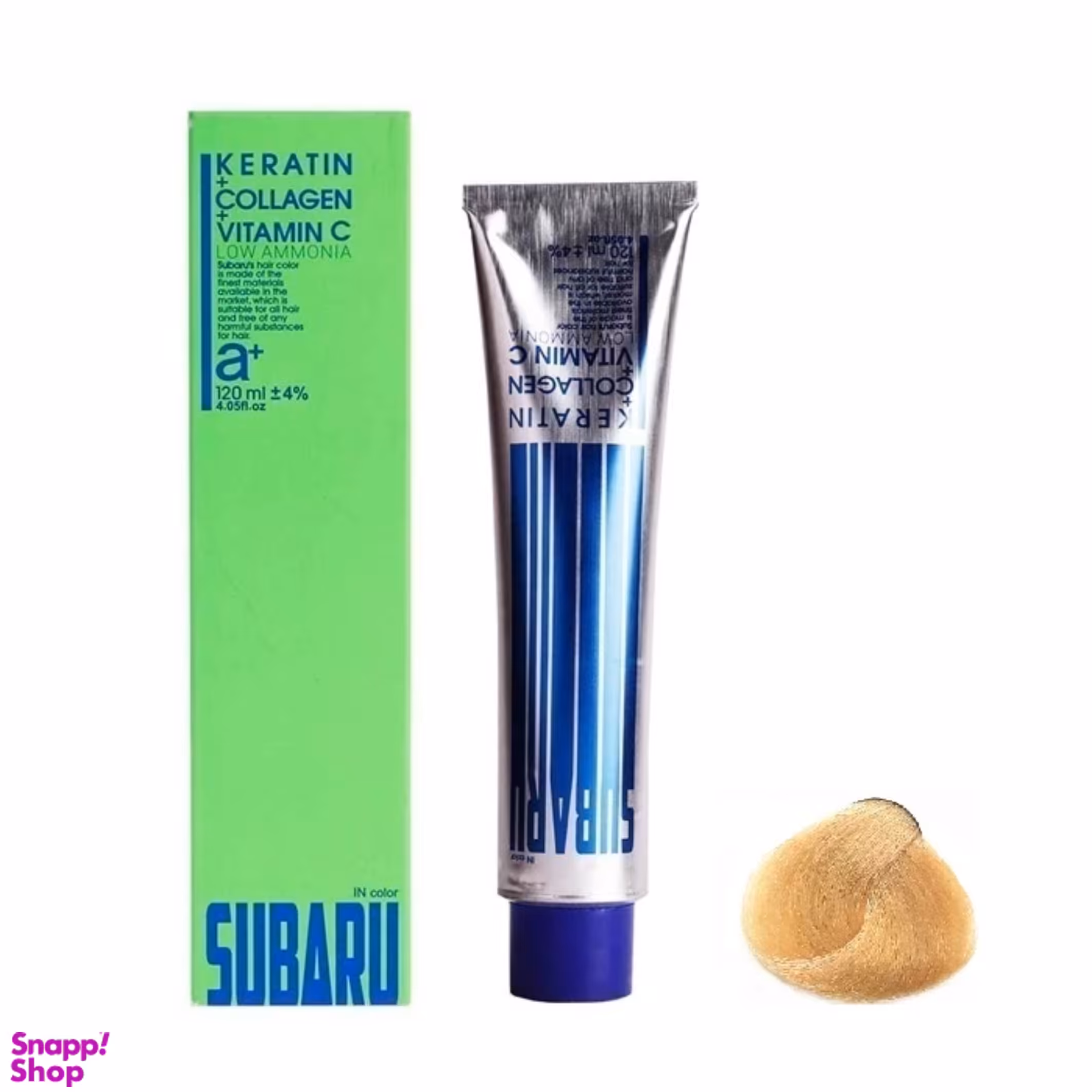 رنگ مو سوبارو شماره 9.5  رنگ بلوند طلایی خیلی روشن حجم 120 میلی لیتر