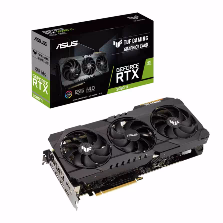 کارت گرافیک ایسوس Graphics ASUS TUF RTX 3080 TI O12G GAMING
