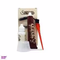 کیت رنگ ابرو سانتکس (Suntex) شماره HO6-E7.34 رنگ عسلی حجم 30 میلی‌لیتر مجموعه 2 عددی