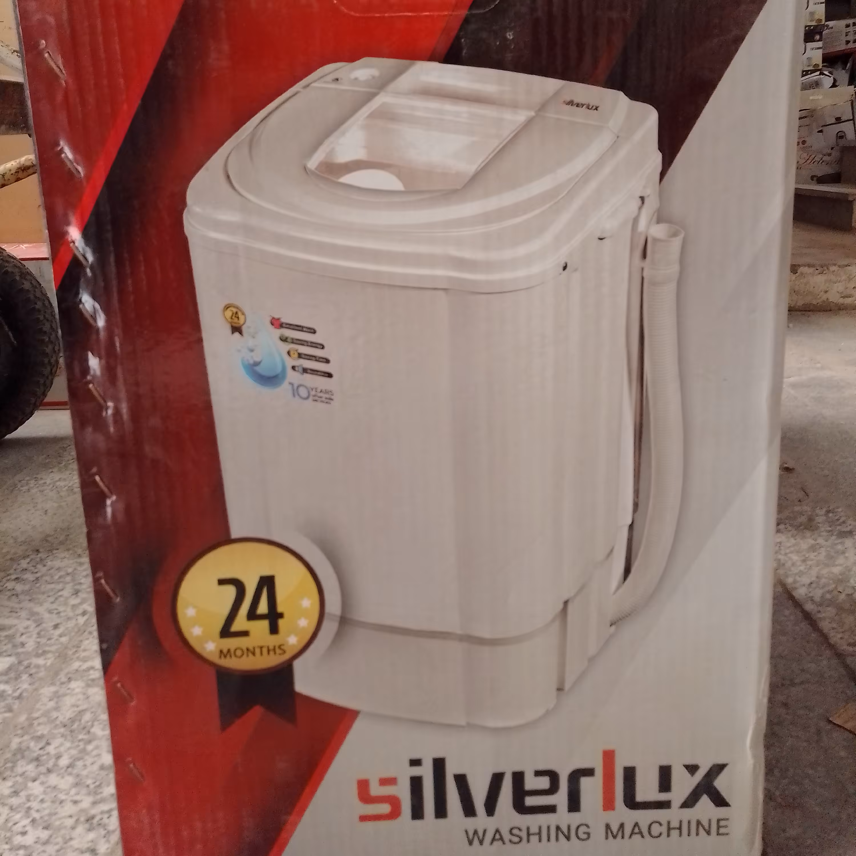 مینی واش سیلور لوکس مدل SLW4500 سه و نیم کیلو( کهنه شور)