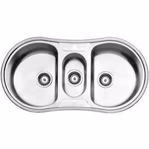 سینک توکار استیل البرز  مدل 720