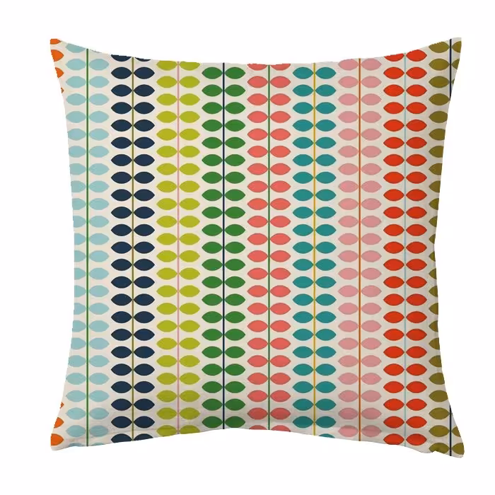 کاور کوسن کراس‌ماه طرح رنگار سایز 40 در 40 سانتی کد c1063