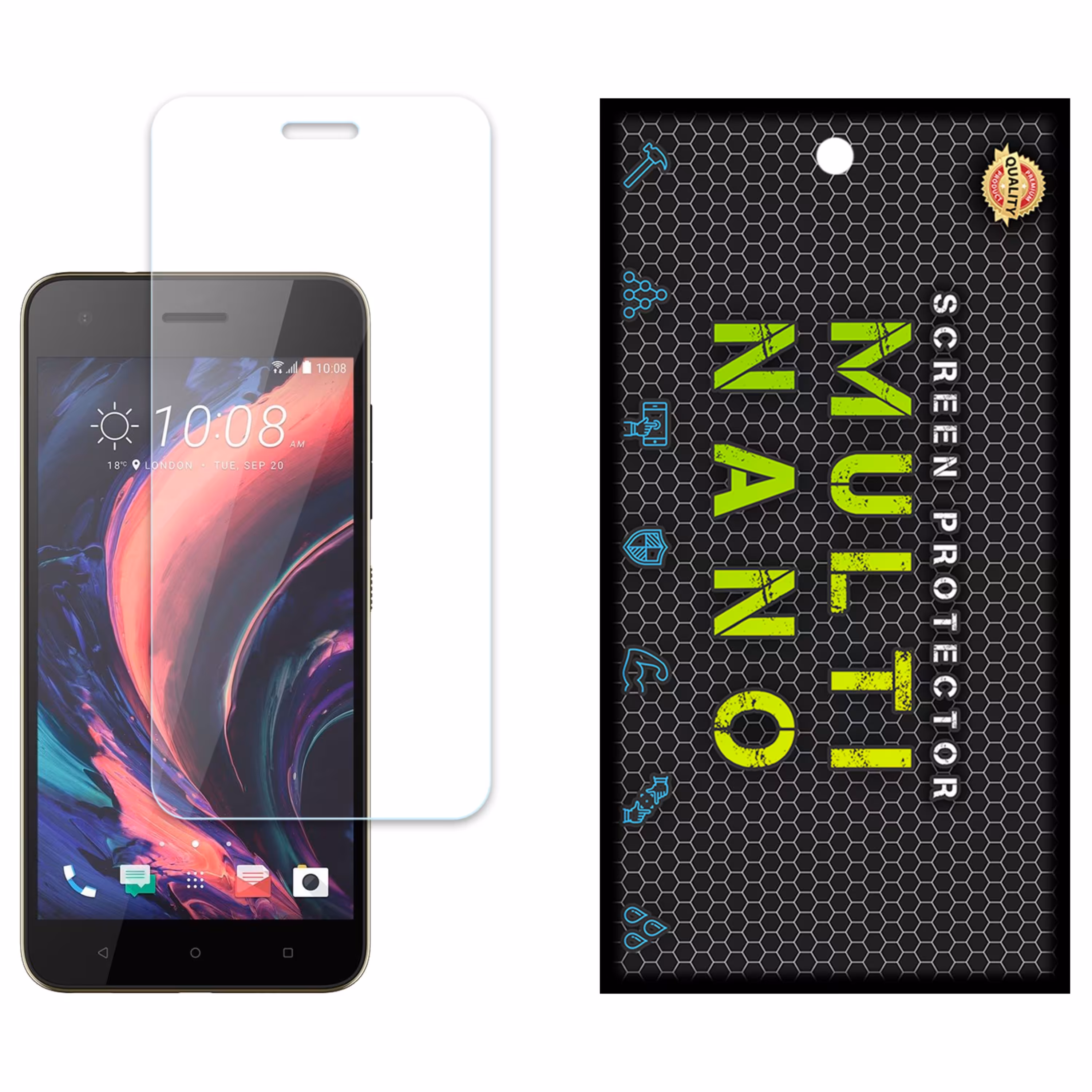 محافظ صفحه نمایش MultiNano مدل X-S1N مناسب برای موبایل  اچ تی سی Desire 10 Pro