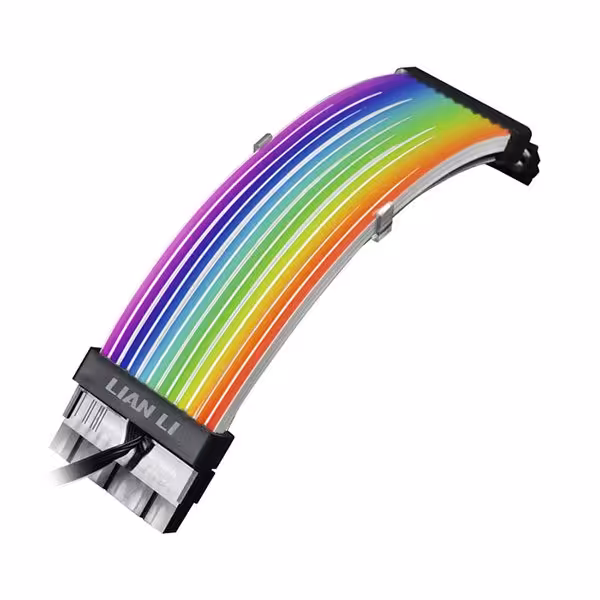 کابل اسلیو لیان لی مدل Strimer Plus 24 ARGB - پردیس پازار