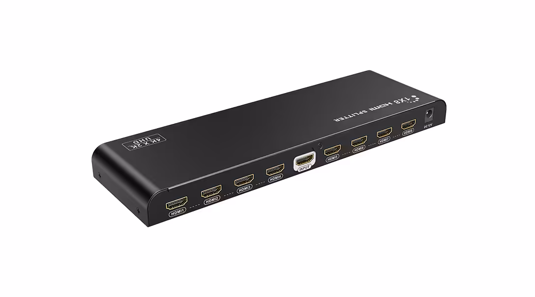 اسپیلتر HDMI 1×8 لنکنگ LKV318HDR-V3.0 4K@60Hz