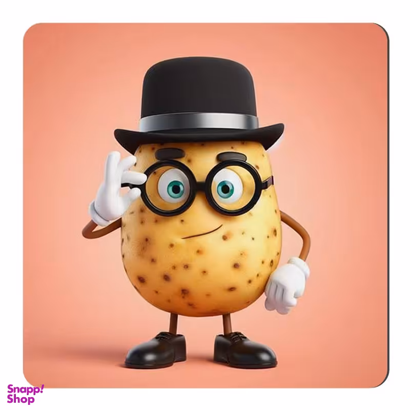 مگنت صباطرح مدل کارآگاه سیب زمینی فانتزی کد M777