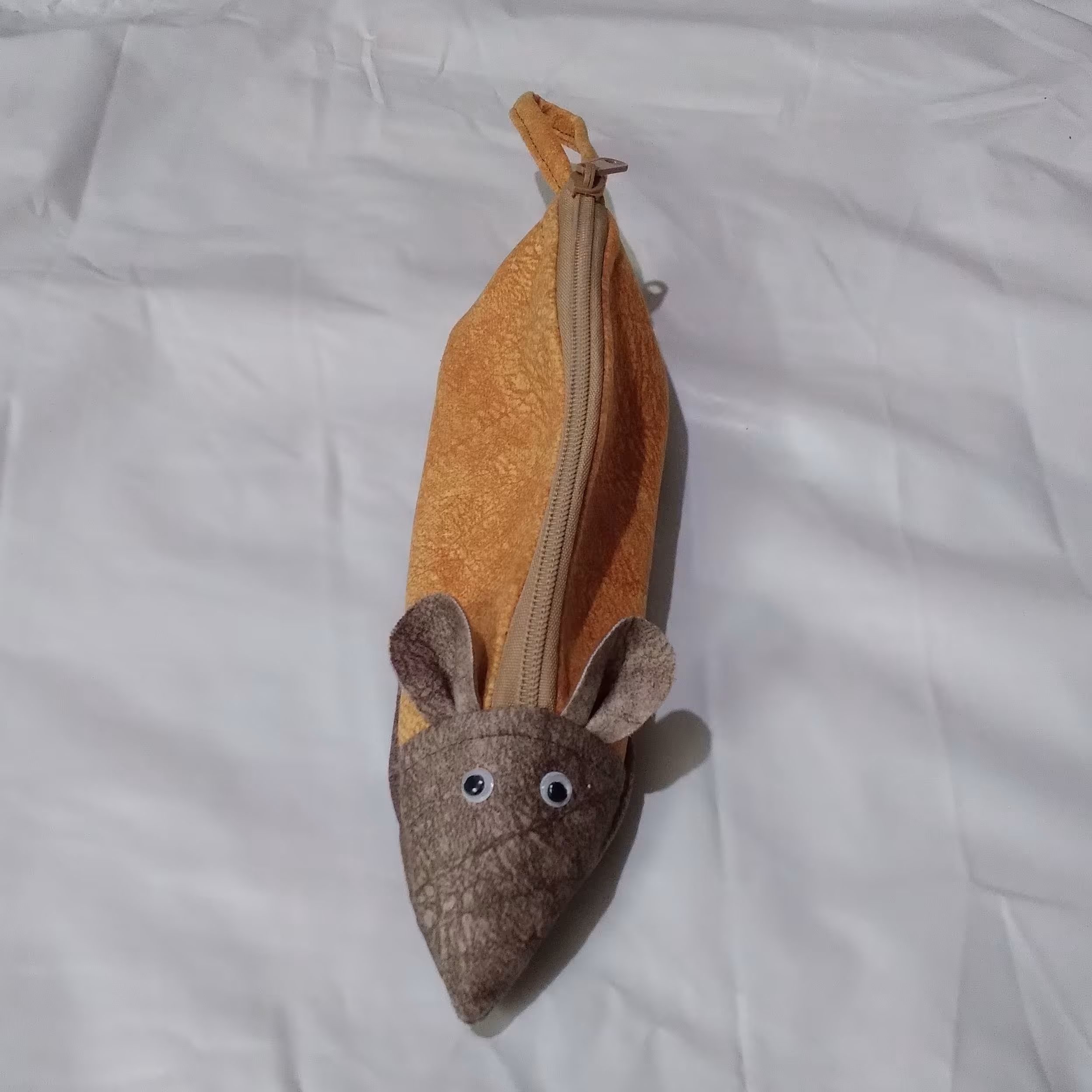 جامدادی پارچه ای، قابل شستشو، زرد رنگ