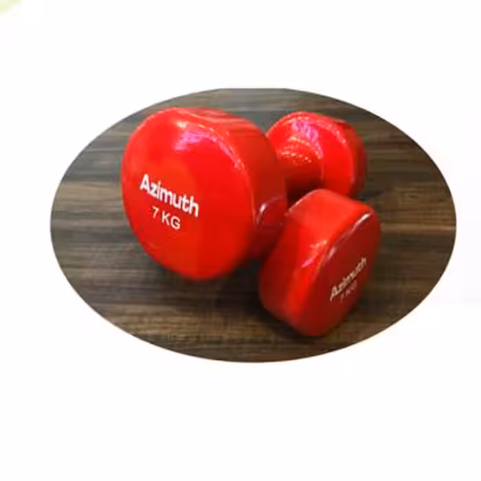 دمبل ایروبیک7  کیلویی آذیموس مدل 091