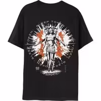 تیشرت مشکی طرح جنگجو