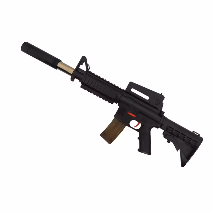 تفنگ اسباب بازی مدل تیر ژله ای کد 5655