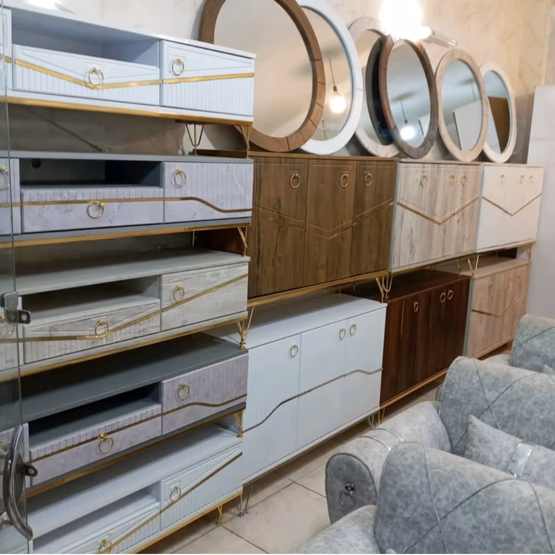 آینه کنسول میز تلویزیون  شیک زیبا  22