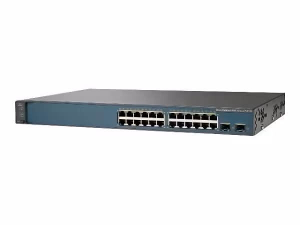 سوئیچ 24 پورت سیسکو مدل WS-C3750E-48PD-S