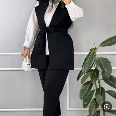 سه تیکه وست شومیز و شلوار