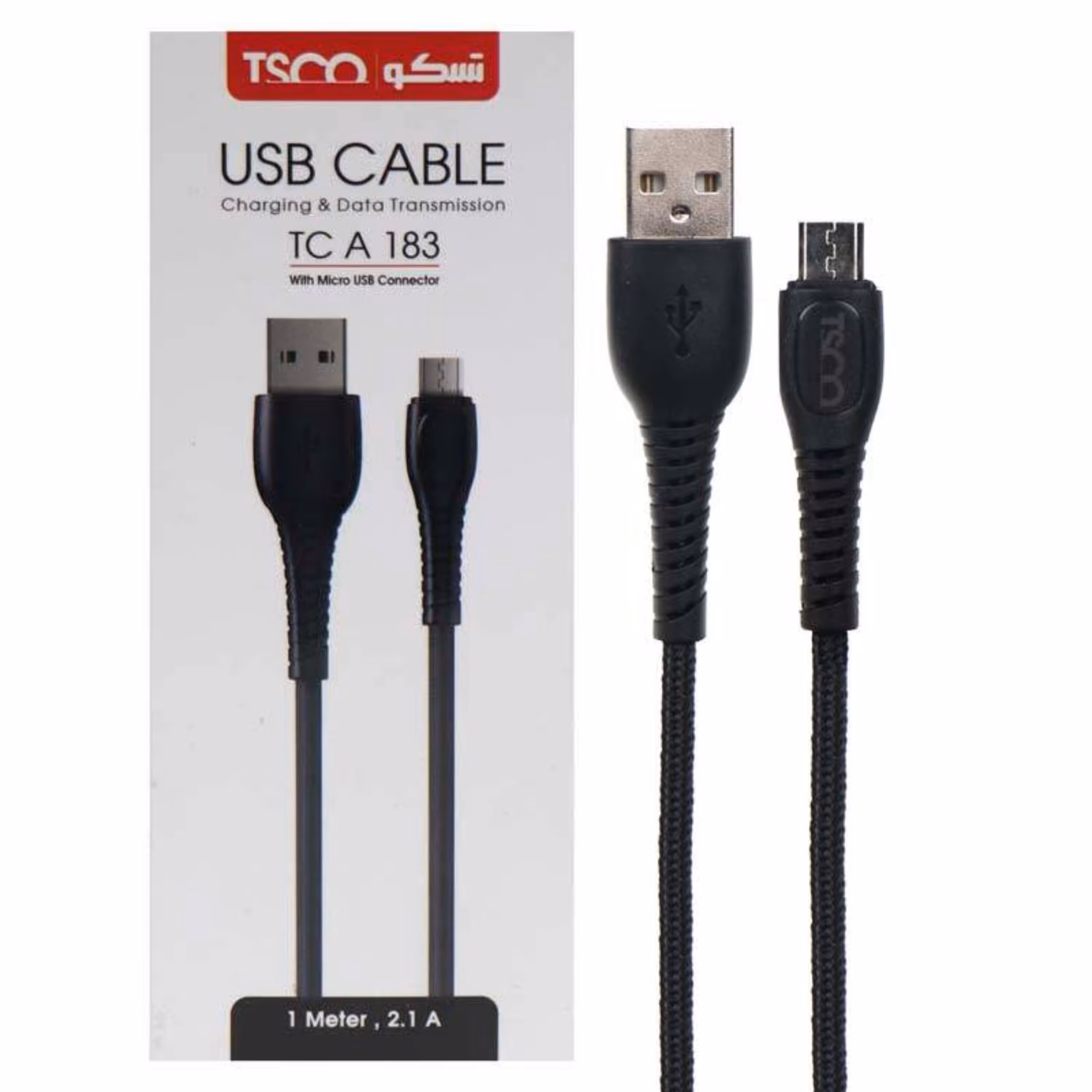 کابل USB به microUSB تسکو مدل TC A183