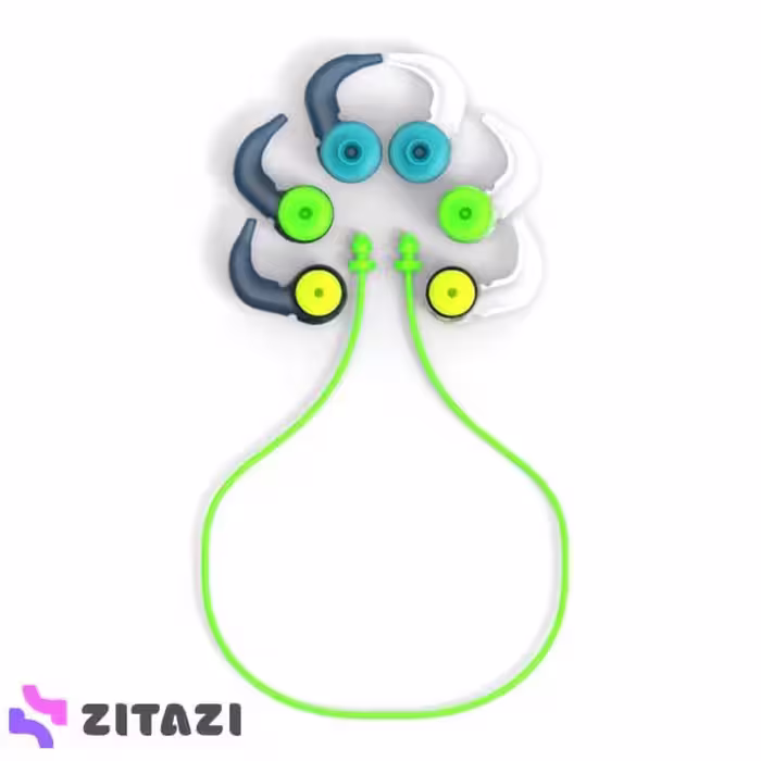 گوش‌ گیر شنا نابایجی مدل Silicone Earplug بسته 3 عددی