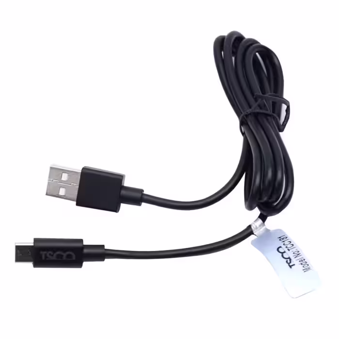 کابل شارژ و دیتا Type-C برند تسکو مدل TC C181 طول 1 مترTSCO TC C181 2.1A 1m USB To Type-C Cable