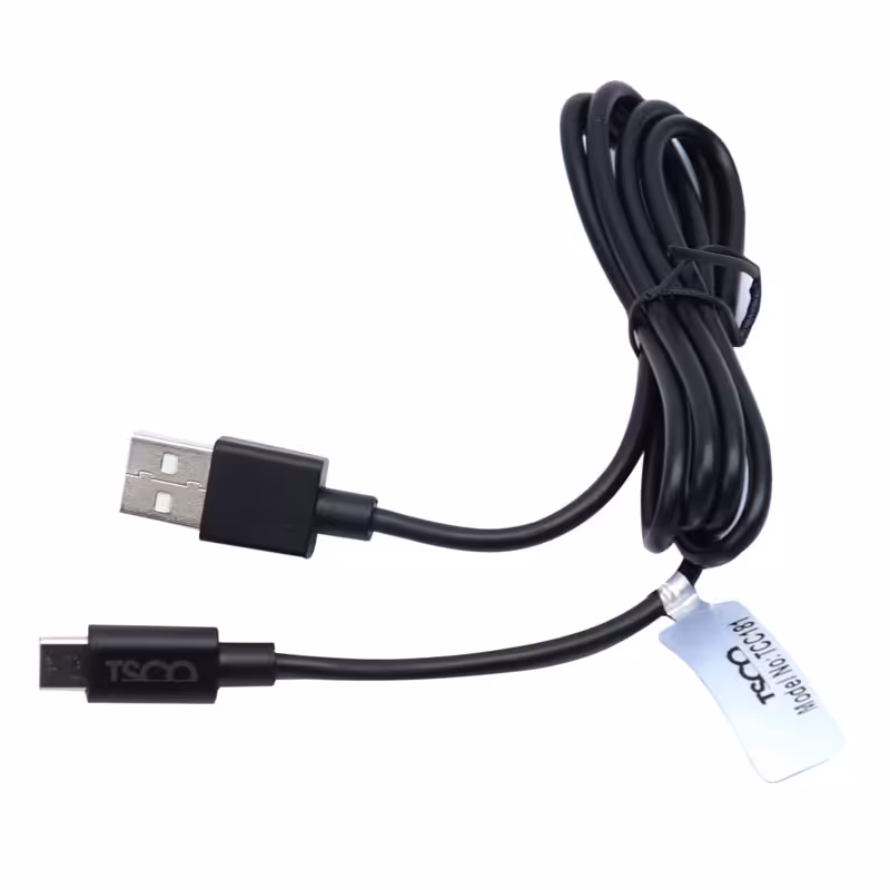 کابل شارژ و دیتا Type-C برند تسکو مدل TC C181 طول 1 مترTSCO TC C181 2.1A 1m USB To Type-C Cable