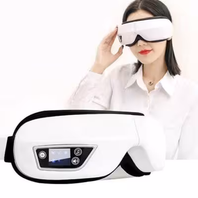 عینک ماساژور چشم EYE MASSAGERجعبه مشکی IÑTELLIGENTشارژشد
