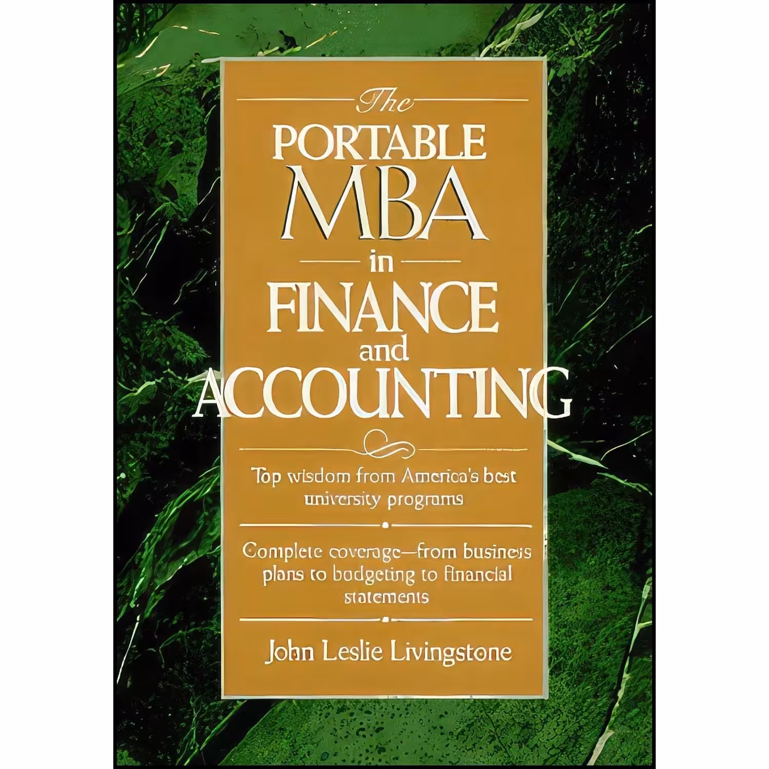 کتاب زبان اصلی The Portable MBA in Finance and Accounting  اثر Les Livingstone
