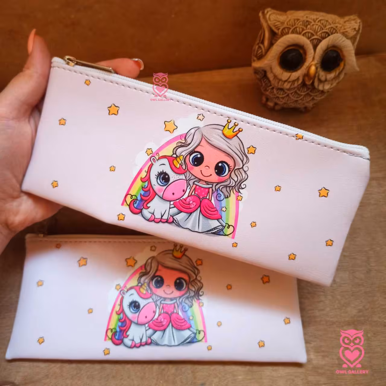 جامدادی طرح پرنسس و یونیکورن