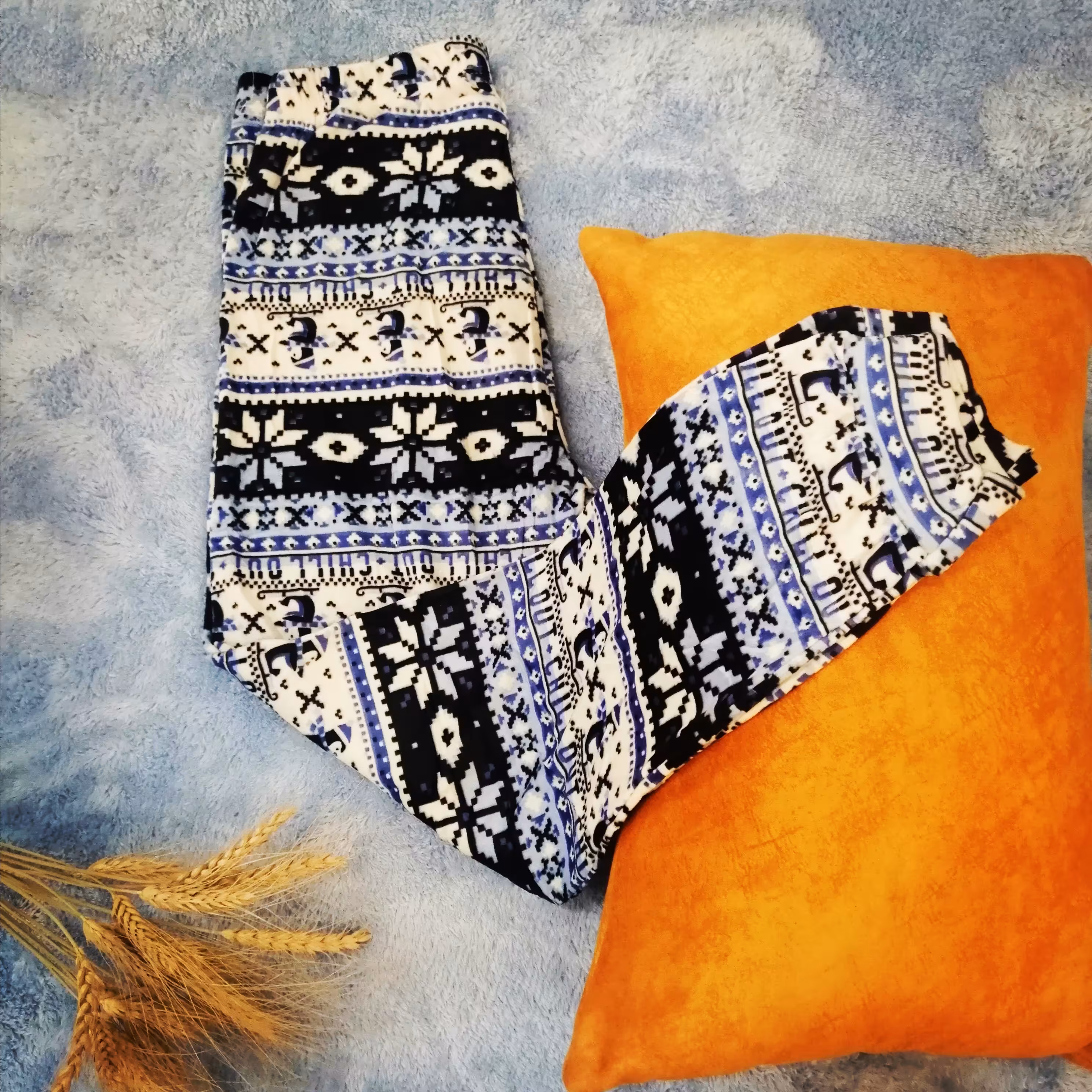 شلوار تدی طرحدار ، گرم و لطیف ،دورو