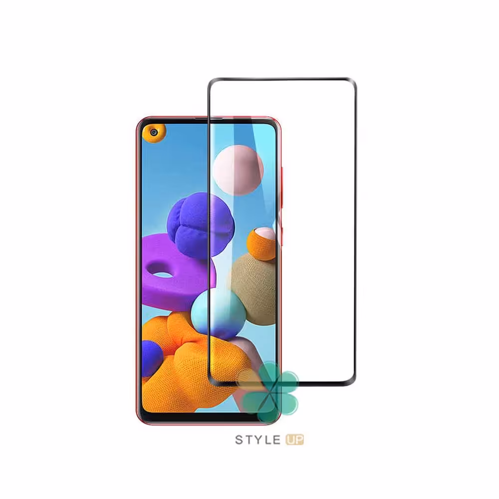 گلس سرامیکی گوشی سامسونگ Samsung Galaxy A21s مدل تمام صفحه