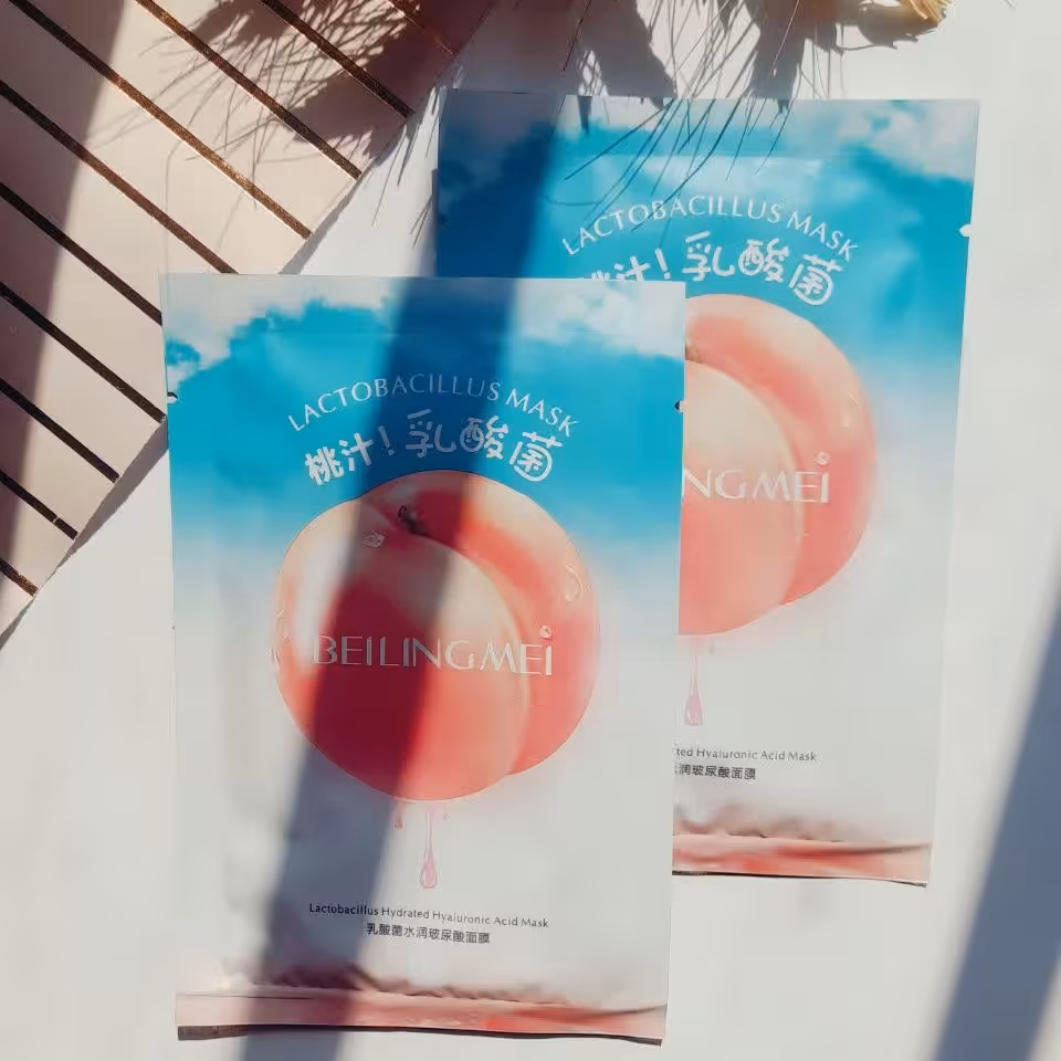 ماسک ورقه ای هلو تخصصی با آبرسانی فوق العاده حجم 25 میل