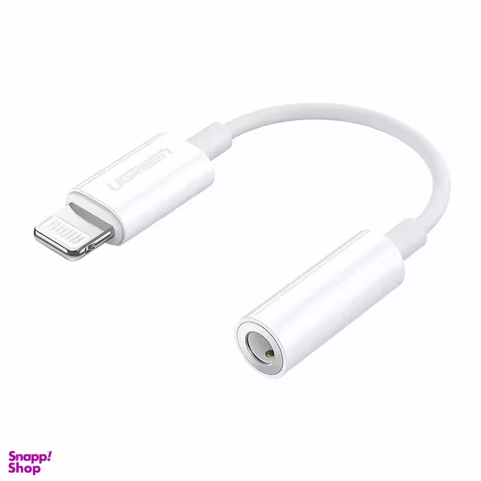 تبدیل Iphone Lightning به جک 3.5 میلی متری یوگرین (Ugreen) مدل US212