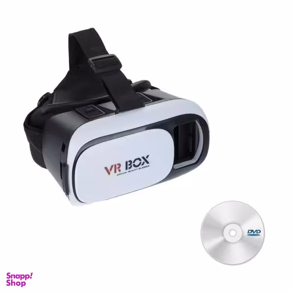 هدست واقعیت مجازی وی آر باکس مدل VR Box+DVD نرم افزار