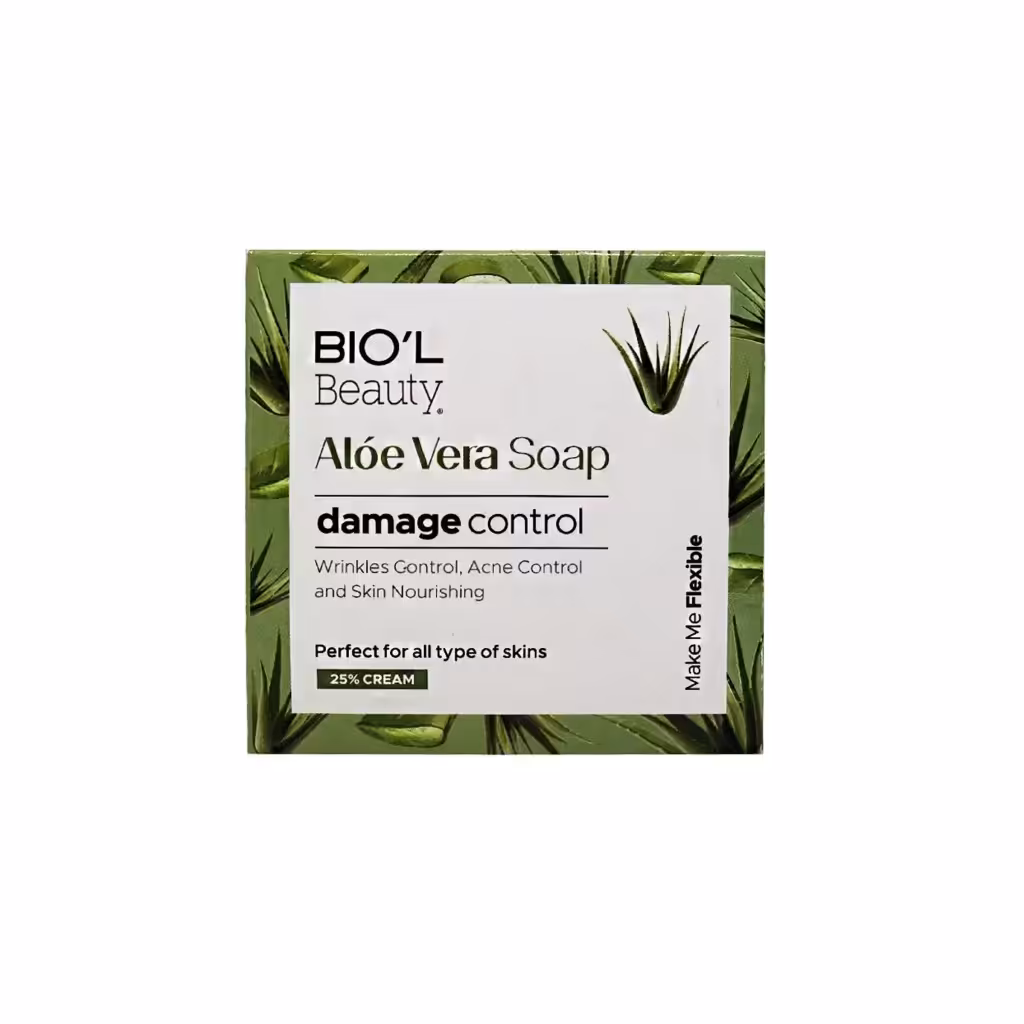 صابون پاک کننده آرایش پوست آسیب دیده بیول (حاوی عصاره آلوئه ورا)