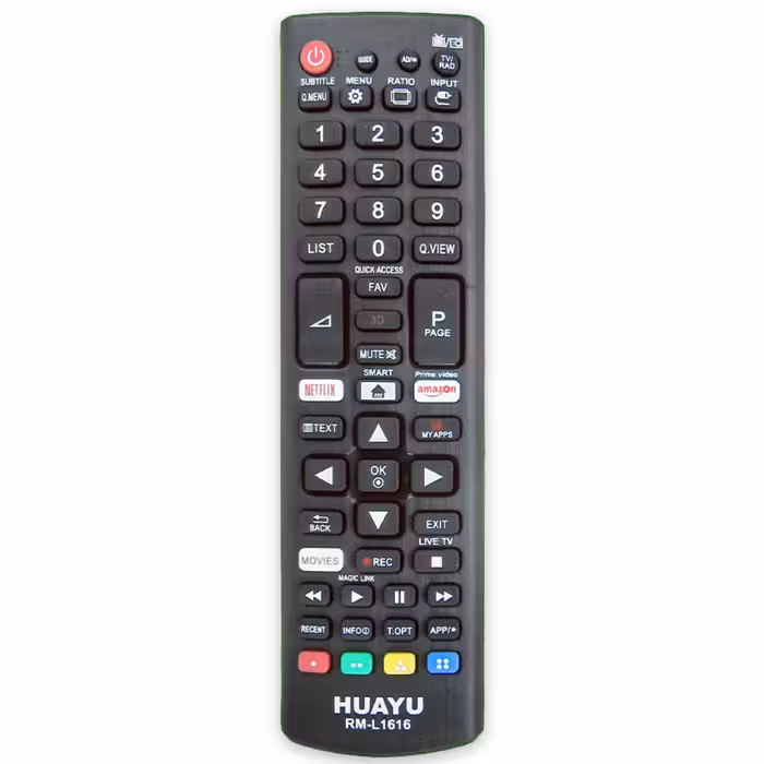 کنترل تلویزیون ال ای دی ال جی اسمارت کوتاه LG LED