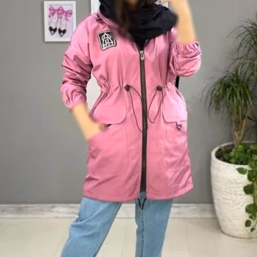 سویشرت جلو زیپ زنانه ،با کیفیت عالی و تن پوش بسیار زیبا 