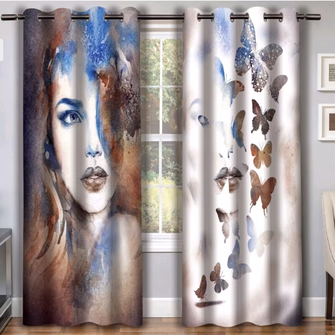 پرده مخمل دکوری پارت 8