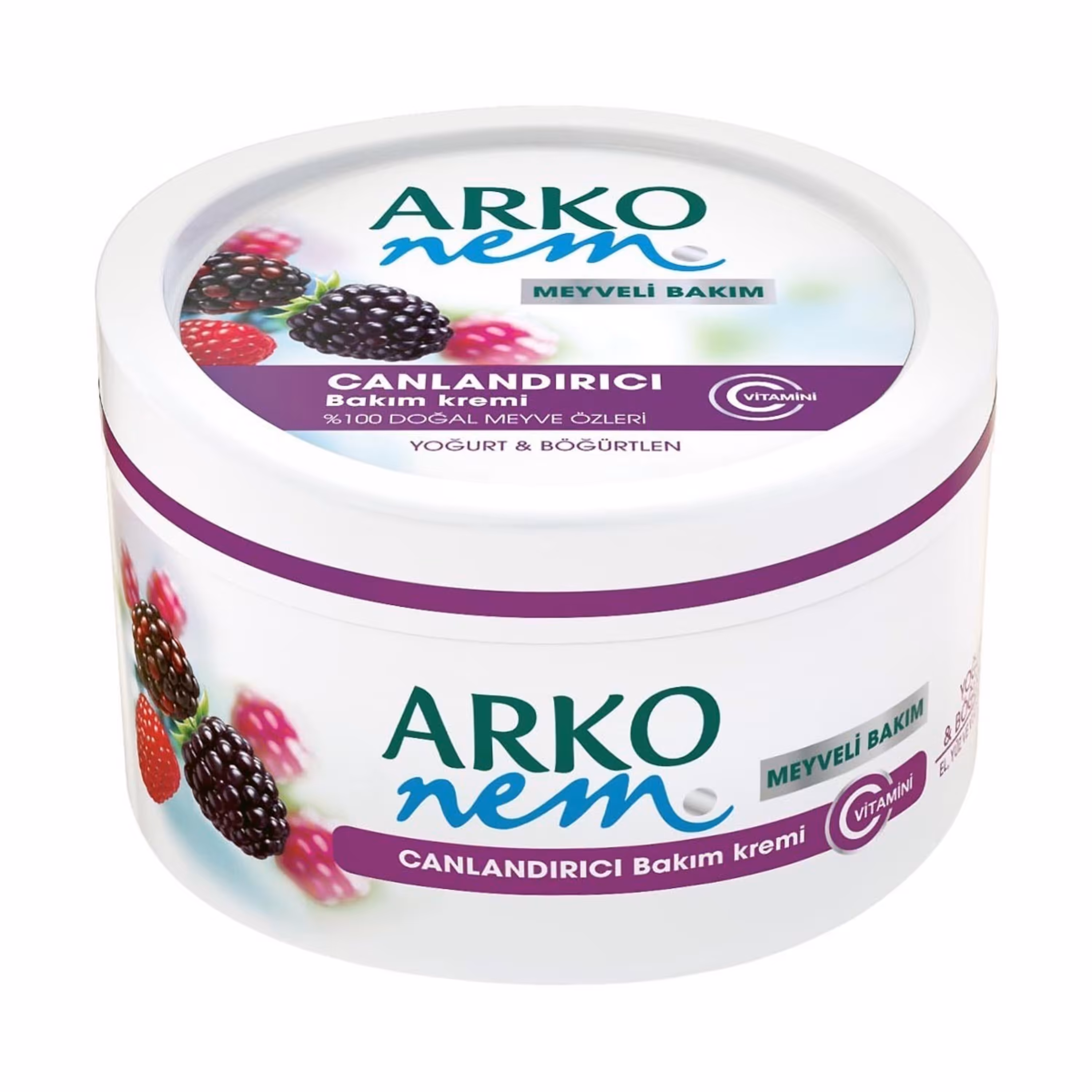 کرم مرطوب کننده آرکو مدل ماست ومیوه تمشک میلی لیتر