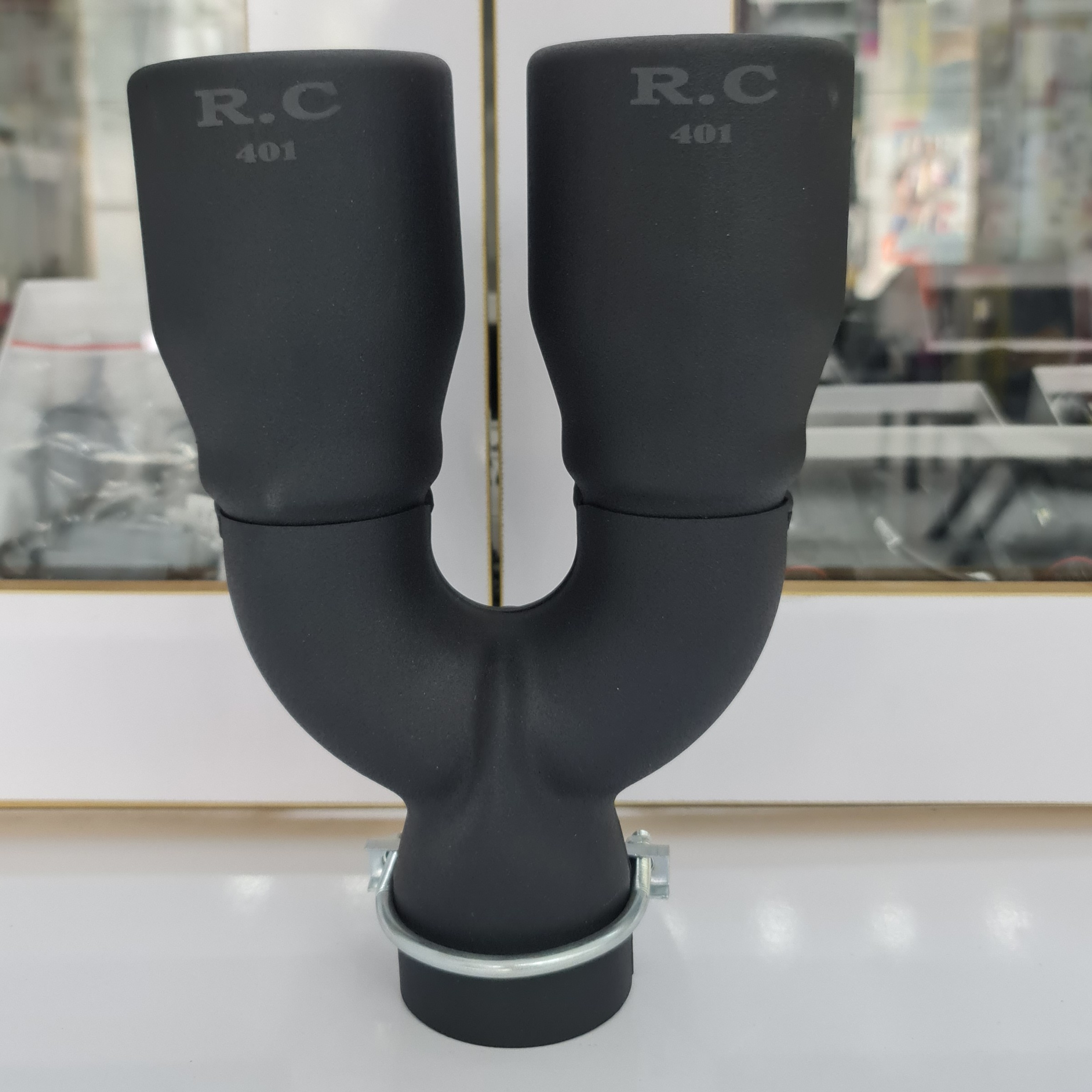 سر اگزوز دولول RC مشکی مات