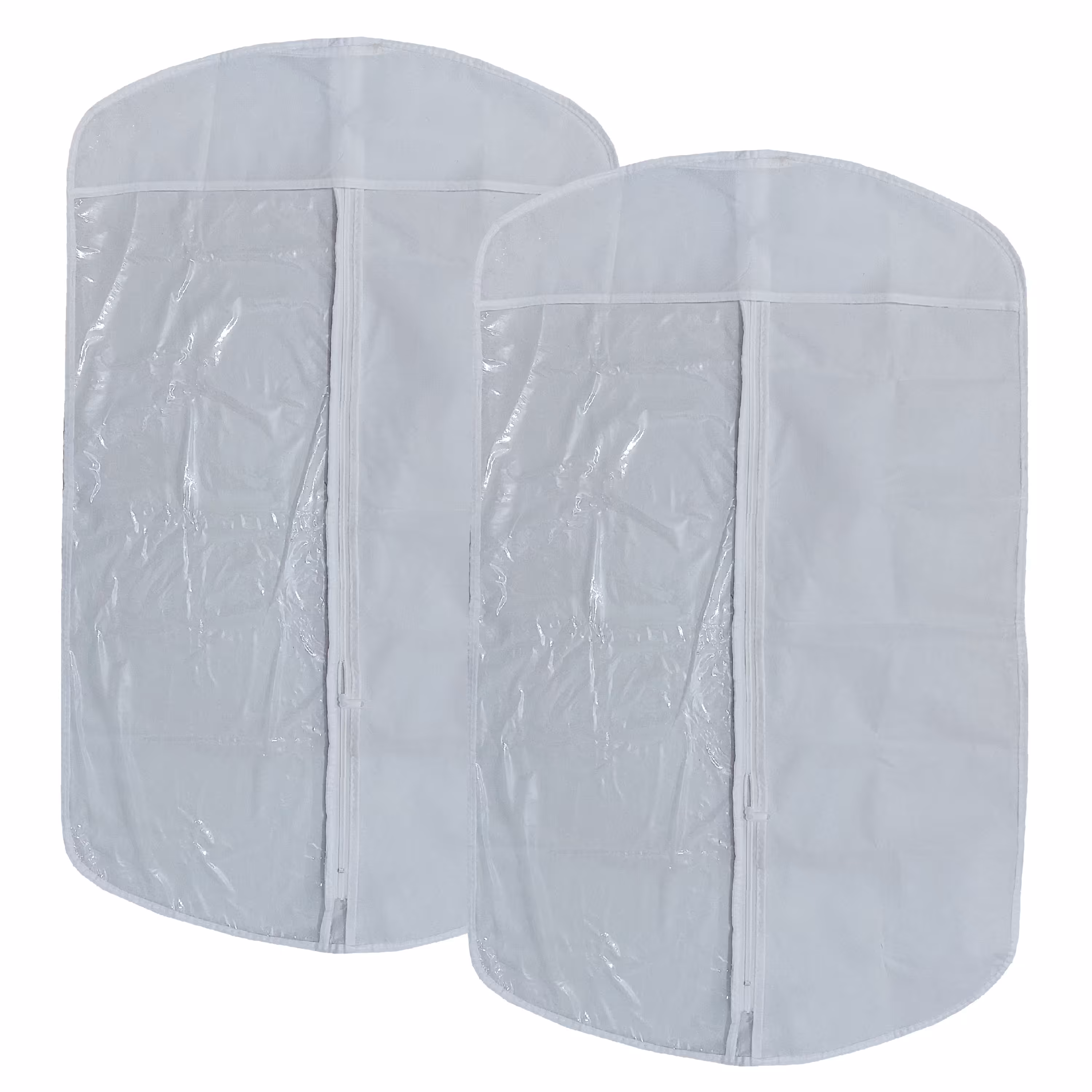 کاورمحافظ لباس مناسب برای کت و شلوار وکت دامن و پیراهن وشومیز مجموعه 2 عددی