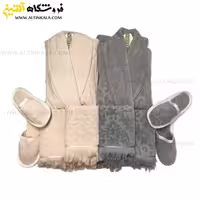 سرویس حوله عروس و داماد 10تکه ژاکارد برجسته برند ELOYA
