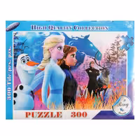 خرید پازل فانتزی دخترانه 300 تکه مقوایی طرح فروزن
