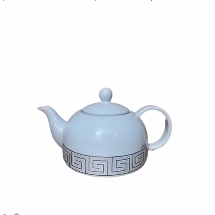 قوری شکس مدل کف پهن طرح ورساچه