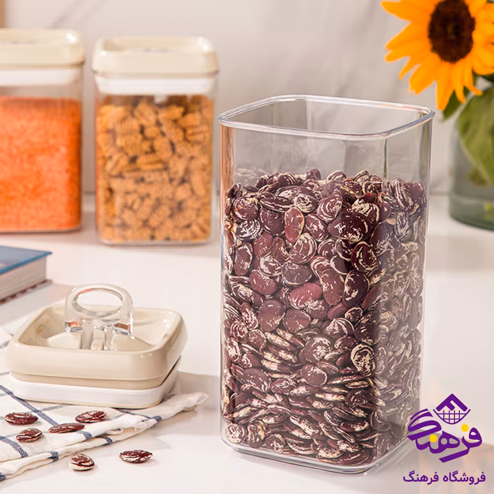 بانکه چهارگوش نشکن سارینا سایز 1 لیمون