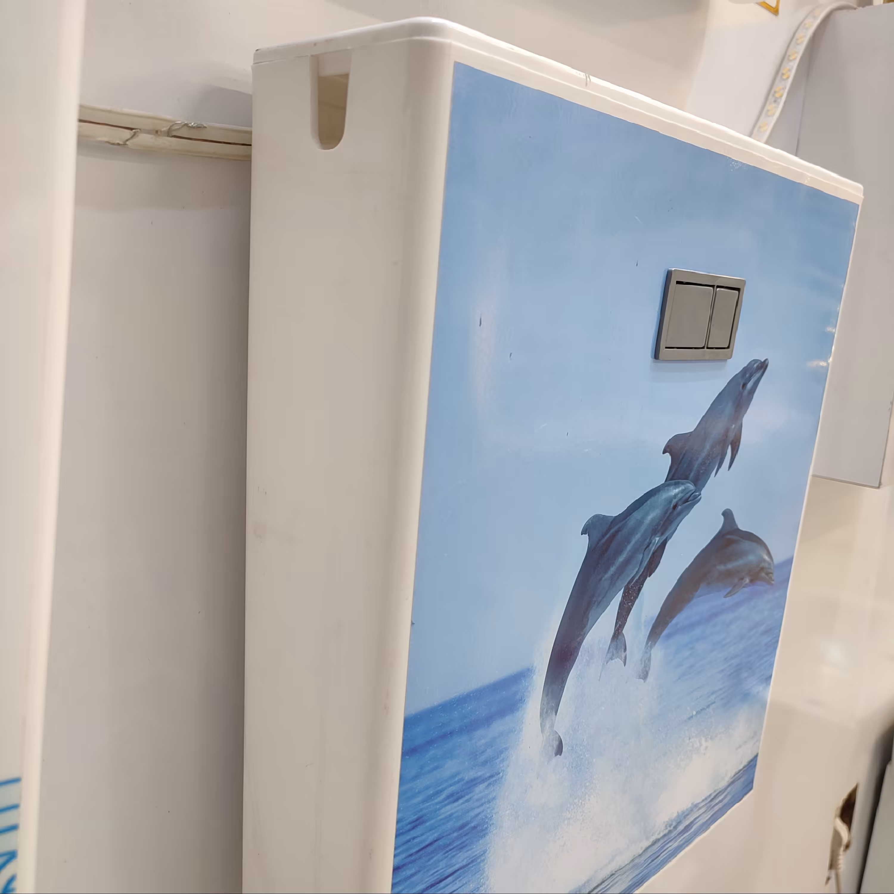 فلاش تانک دو کاره دو زمانه مدل دلفین (ارسال فوری پس کرایه)