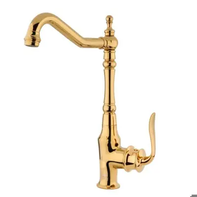 شیرظرفشویی ارمغان مدل ژاسپررنگ طلایی(ارسال تیپاکس پس کرایه)