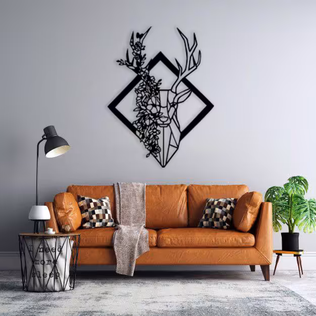 استیکر دیواری طرح گوزن کد 081